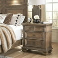 thumbnail image 3 of Liberty Furniture Carlisle Court Wood Bedside Chest in Chestnut, 3 of 4