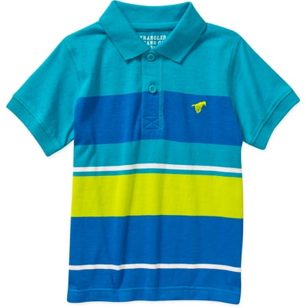 Wrangler - Toddler Boy Short Sleeve Polo Shirt - Walmart.com