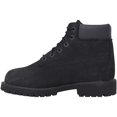 thumbnail image 2 of Timberland 6" Premium Waterproof Boot Core (Little Kid), Black Nubuck, 2 M US, 2 of 4