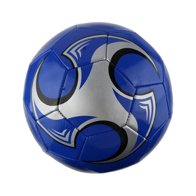 Eigraketly Balón de fútbol tamaño 5, juegos de jardín, bolas de partido, ejercicio profesional, juego de fútbol, accesorios portátiles Deportes y aire libre Azul