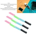 thumbnail image 4 of Spiral Cable Protector, Multipurpose 20 Packs Protective Silicone Charging Cable Protectors  for Laptop for Earphone Cable, 4 of 7