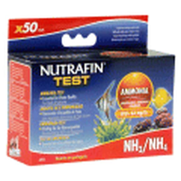 Nutrafin A7855 Test d'Ammoniaque 0.0 à 6.1 Mg/L pour Eau Douce et Salée, 50 Tests