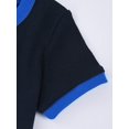 thumbnail image 5 of WIBACKER 3-12Y Big Boys Navy 2-Piece Astronaut Pajamas 100% Cotton Sleepwear Sets, 5 of 6