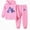 A2-Pink, variant on Girls Fall Winter Set Cute Cartoon Print Long Sleeved Hoodie Pants Casual Two Piece Set 6-24 Months 2T 3T 4T 5T 6T Children Pink,3-4 Years
