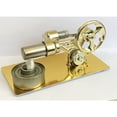 thumbnail image 3 of Mini Hot Air Stirling Engine Motor Model Stream Power Physics Experiment Model Educational Science Toy Gift for Children, 3 of 8