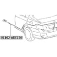 thumbnail image 2 of Cable Assembly Tailgate Lock Control Febest 01102-ADE150 Oem 64607-12A01, 2 of 2