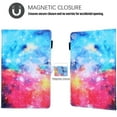 thumbnail image 3 of Dteck Flip Case For Samsung Galaxy Tab A 10.1 inch 2019 Tablet SM-T510/T515, Lightweight Cute Pattern PU Leather Folio Flip Stand Case Cover with Card Slots, Beautuful Sky, 3 of 7