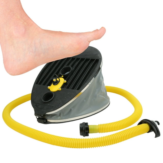 Filfeel High Pressure 10L Boat Foot Pump Portable Inflatable Air Pump for Canoe Kayak Raft Rubber Boat,Portable Air Pump