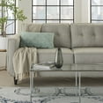 thumbnail image 3 of Pale Green Distressed Gradient Lumbar Pillow, 3 of 3