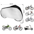 thumbnail image 3 of Bicycle Cover 420D Waterproof Breathable Oxford Fabric Bicycle Garage with Lock Eyes Protection, Universal Bicycle Protective Cover, 3 of 6