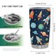 thumbnail image 2 of Taza de café Tumbler Oasisdream de 600 ml con estampado de cohetes, 2 of 6