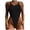 Black, variant on Sngxgn Bathing Suit for Women Tummy Control High Cut Swimsuit Womens Swim Suit(Yellow,L)