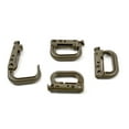 thumbnail image 1 of Sniper Grimloc Locking D-Ring for Attaching to Molle Cross Draw Vest Systems and Equipment 4-Pk (Tan), 1 of 1