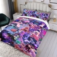 thumbnail image 3 of 3 Piece Bedding Set Doja Cat Comforter Set Cute Duvet Cover Sets Super Soft Girls Bedding Set Kids Bedroom Gifts,1 Duvet Cover with 2 Pillowcases Full, 3 of 6
