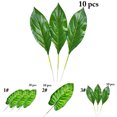 thumbnail image 2 of Artificial Leaf Creative Canna Indica Decorative Artificial Plant Fake Leaf, 2 of 9