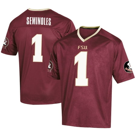 - Men's Russell #1 Garnet Florida State Seminoles Fashion Football Jersey