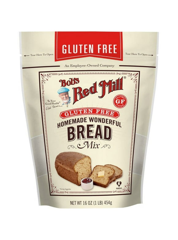 Bob's Red Mill Bread Mix, Homemade Wonderful, Gluten Free, 16 oz