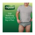 thumbnail image 5 of Depend Fit-Flex Incontinence Underwear for Men S-M (Pack of 84), 5 of 6