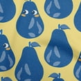 thumbnail image 1 of oneOone Cotton Poplin Blue Fabric Fruits Fabric For Sewing Printed Craft Fabric By The Yard 42 Inch Wide, 1 of 6