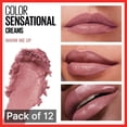 thumbnail image 3 of Maybelline Color Sensational Lipstick, 235-Warm Me Up, 0.15 oz (Pack of 12), 3 of 8