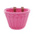 thumbnail image 2 of koolsoo Panier de Vélo Enfants Panier de Guidon Imperméable Tissé à la Main Réglable Rose, 2 of 9