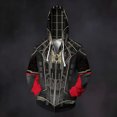 thumbnail image 4 of Spider Hero Zip Hoodie, Spider Web Printed Long Sleeve Pocket Outerwear Apparel for Men Women Cosplay Party, 4 of 8