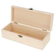 thumbnail image 3 of PENGXIANG 25x9.5x6.5cm Wooden Jewelry Necklace Chest Box Case Tea Bead Earring, 3 of 6