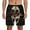 Black, variant on Glitch Screaming Skull for Men's Swimming Trunks Swim Trunks Quick Dry Swim Shorts with Mesh Lining Funny Swimwear Bathing Suits