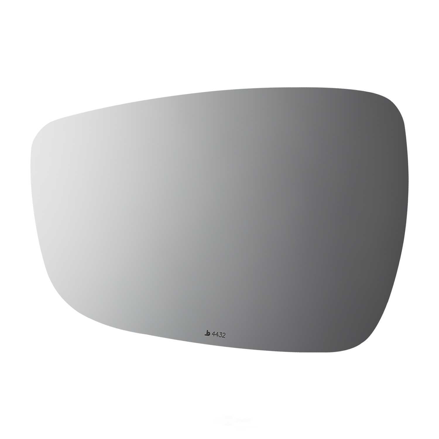 Burco Side View Mirror Replacement Glass - Clear Glass - 4432