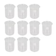 thumbnail image 3 of Vaso de vidrio, 10 piezas Vaso de vidrio Vaso de laboratorio para experimentos Equipo de enseñanza Mejore su experiencia, 3 of 8