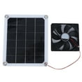 thumbnail image 5 of Unbranded Solar Powered Attic Exhaust Fan 10W Portable DC5V for Outdoor Pet Room Car Charging Use, 5 of 8