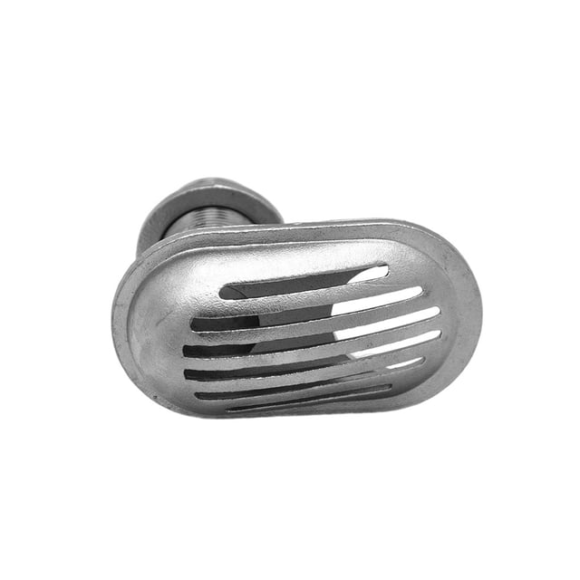 ziyahi Intake Strainer Water Filter Filtering Tool Replaced Part Functional Smooth Surface Handy Installation Kayak Thru‑Hull 3/8inch 1/2inch