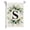 S, variant on GERsome Garden Flag Monogram 26Letter Family Last Name 11.81x17.71 Inch Double Sided Yard Flag for Outside Hanging Plants Artificial Camper Initial Decor, Small Burlap Spring Summer Floral Flag