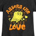 thumbnail image 3 of SpongeBob SquarePants - Absorb The Love - Toddler & Youth Girls Short Sleeve Graphic T-Shirt, 3 of 6
