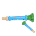 thumbnail image 4 of Wooden Trumpet,   Exquisite Workmanship Small Size Wood Trumpet Toy  For Kids For Children, 4 of 8