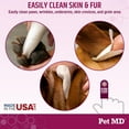 thumbnail image 3 of Toallitas antiarrugas Pet MD para perros y gatos, 50 unidades, 3 of 6