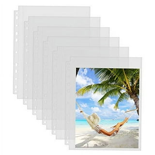We R Memory Keepers Ring Photo Sleeves, 12 x 12, 50pk, Six, 4 x 6  Pockets 