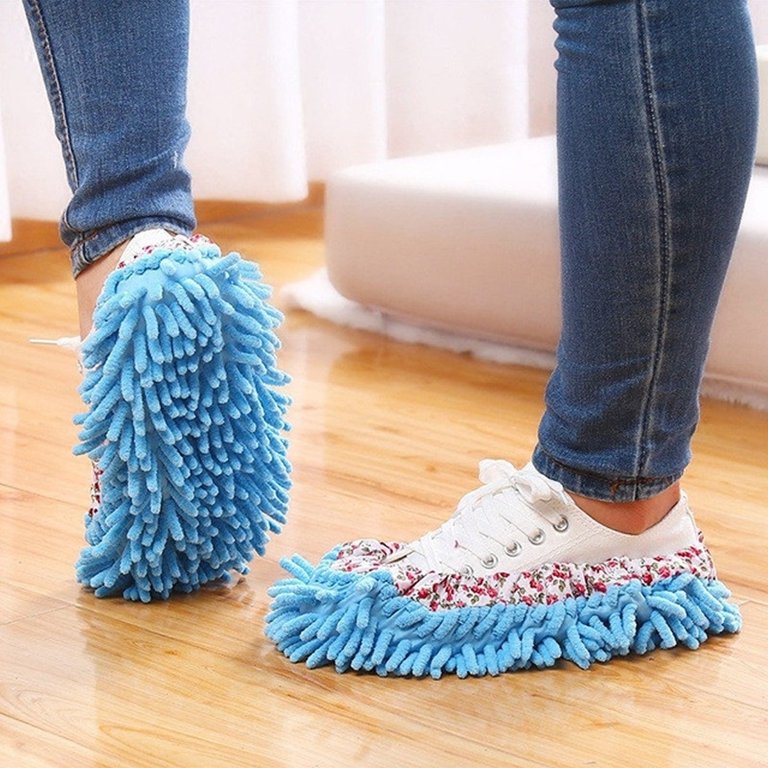 Mount Vesuv Nord Sindssyge Lazy Maid Quick Mop Slippers 3/pk Pairs - Walmart.com