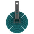 thumbnail image 4 of Mainstays Ultra-Flexible Polypropylene Spa Brush in Teal & Grey - 5.9 in x 5.9 in x 6.54 in, 4 of 5