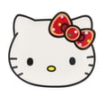 thumbnail image 1 of Bandeja para abalorios Sanrio Hello Kitty con forma de lazo con purpurina, cerámica, 1 of 8