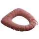thumbnail image 1 of Fundas para asiento de inodoro de tela de fibra elástica, lavables, suaves y gruesas, con broches, Laklulu, 1 of 5