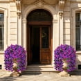 thumbnail image 4 of Artificial Bougainvillea Wall Hangings Artificial Flower Ceiling Decorations Wedding Hall Wall Decorations Silk Flower Hanging Baskets Rattan, 4 of 6