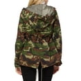 thumbnail image 7 of MixMatchy Women's Casual Lightweight Military Safari Anorak Utility Jacket, 7 of 7
