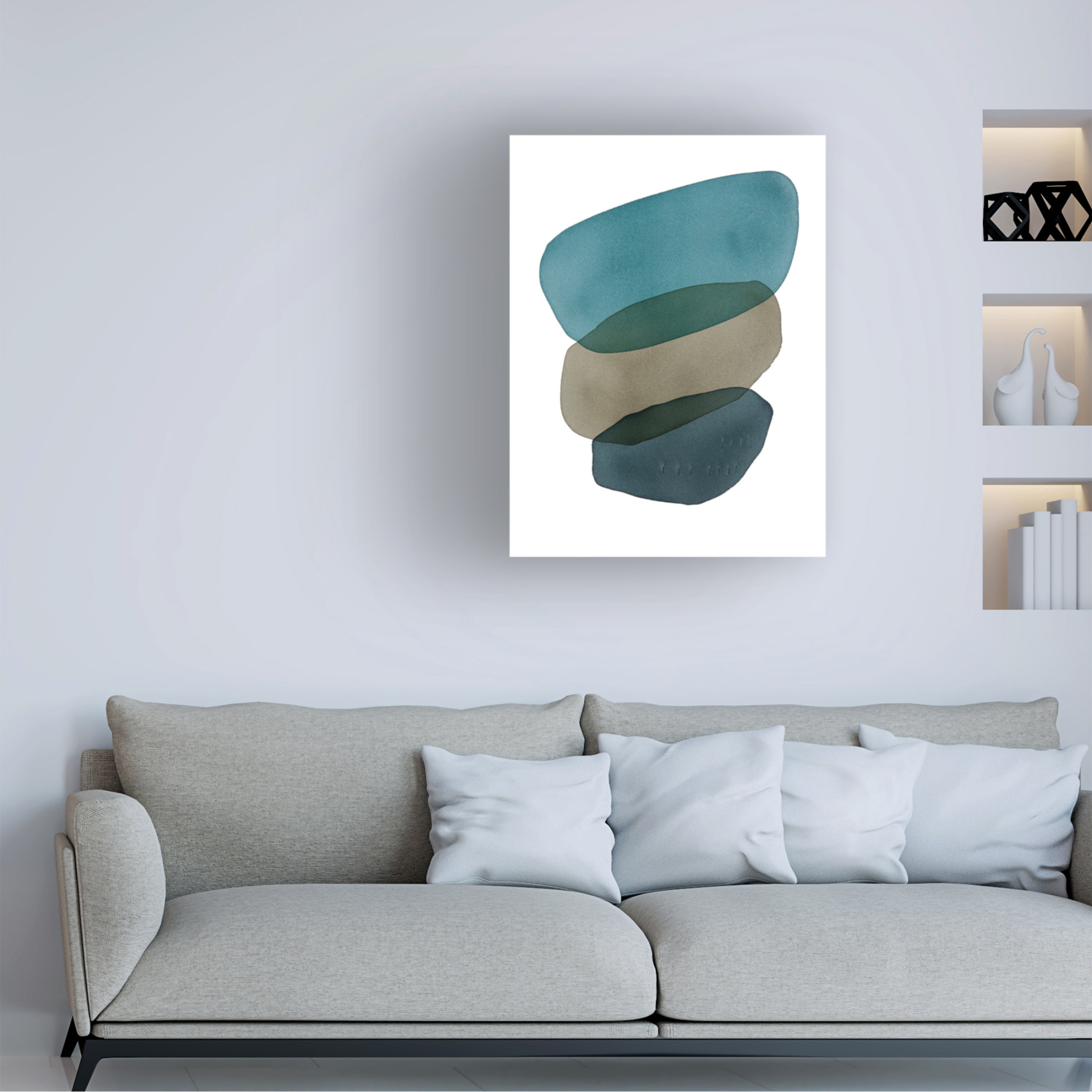 Canvas Wall Art - Simone Christen 'Amazonas I' Wall Art for Living Room, Bedroom, or Office Décor by Trademark Fine Art - 24 x 32 Inches