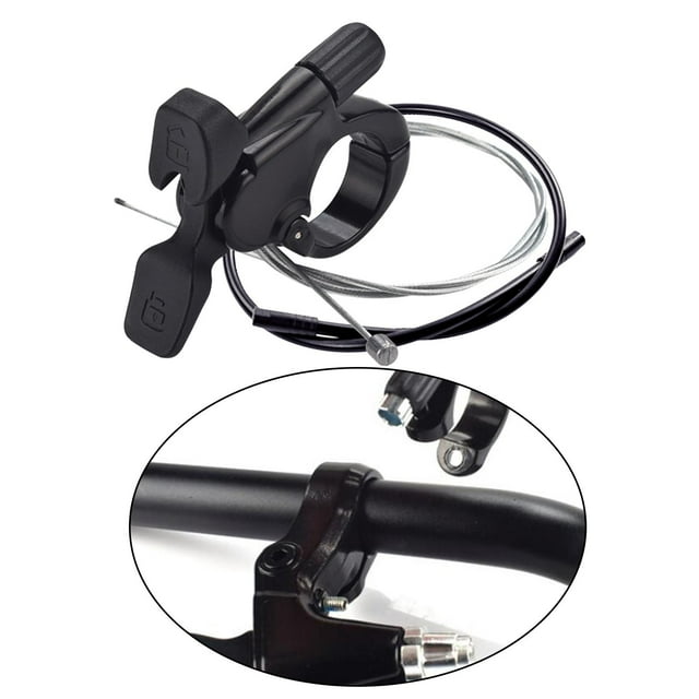 Panca de Bloqueo Remoto de Horquil de Suspensión de con Cable Piezas de Repuesto de de Montaña de Aleación de Aluminio tubo de ambre DYNWAVEMX Palanca de bloqueo remoto para bicicleta