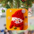 thumbnail image 4 of DIY Christmas Embroidery Kit for Kids Complete Beginner Craft Set with Pattern Needle Thread Supplies Holiday Activity, 4 of 4
