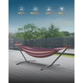 thumbnail image 4 of KEESTP Comfortable 2 Person Hammock with Stand,Portable Detachable Brazilian Hammock,450lb Capacity - Tropical, 4 of 8