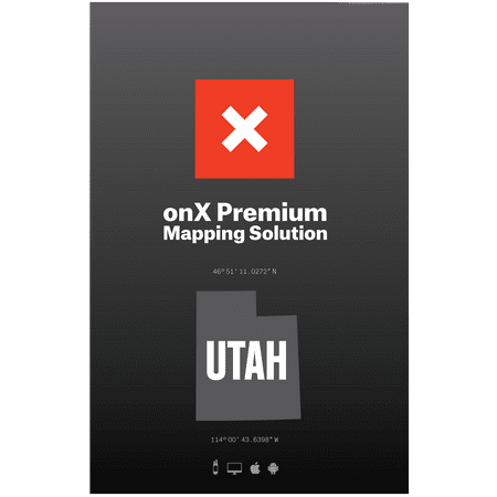 Utah Hunting Maps: onX Hunt Chip for Garmin GPS - Public & Private Land Ownership - Hunting Units - Includes Premium Membership for onX Hunting App for iPhone, Android &