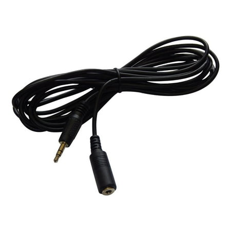 - BAFX Products® - 25 Foot - Shielded - Headphone Stereo Audio Extension - 3.5mm Jack - (M/F) Male to Female - Nickel Plated (25 Feet)