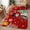 Red, variant on Small Door Mat Indoor Outdoor 15.7"x23.6", Golf Club Green Absorbent Non Slip Entry Rug, Abstract Vintage Golf Sports Low Profile Welcome Mat for Front/Side Door Apartment Entrance Bathroom